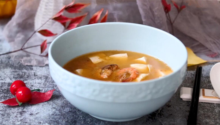 大虾烧豆腐