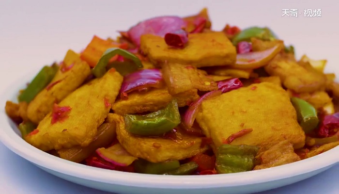 干锅千页豆腐