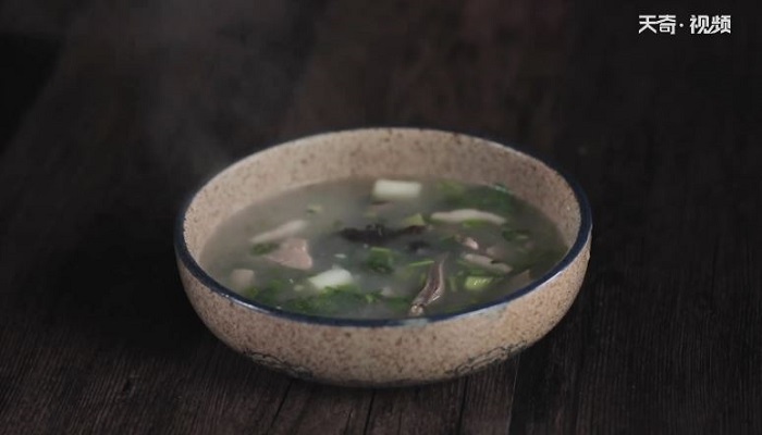 羊杂汤